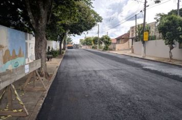 Foto - EXECUÇÃO DE PAVIMENTAÇÃO ASFLATICA E RESTAURAÇÃO EM CBUQ EM DIVERSAS RUAS DO NO MUNICIPIO DE GUAPIRAMA CONFORME TERMO DE CONVENIO 12/2021-SEIL