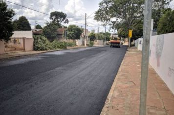 Foto - EXECUÇÃO DE PAVIMENTAÇÃO ASFLATICA E RESTAURAÇÃO EM CBUQ EM DIVERSAS RUAS DO NO MUNICIPIO DE GUAPIRAMA CONFORME TERMO DE CONVENIO 12/2021-SEIL