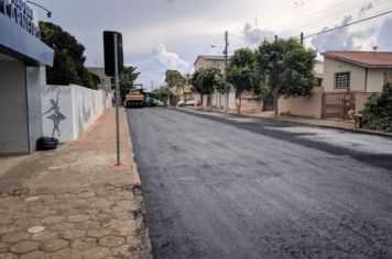 Foto - EXECUÇÃO DE PAVIMENTAÇÃO ASFLATICA E RESTAURAÇÃO EM CBUQ EM DIVERSAS RUAS DO NO MUNICIPIO DE GUAPIRAMA CONFORME TERMO DE CONVENIO 12/2021-SEIL