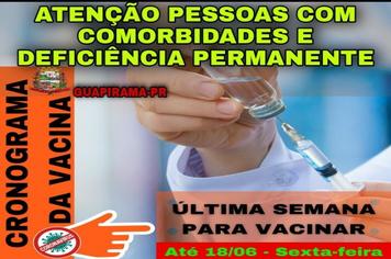 INFORMATIVO SOBRE A VACINAÇÃO