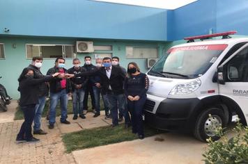 ENTREGA AMBULÂNCIA