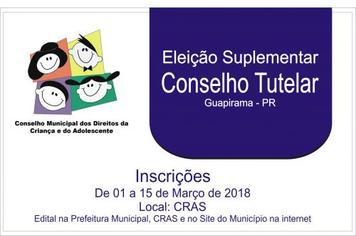 ELEIÇÃO SUPLEMENTAR PARA O CONSELHO TUTELAR