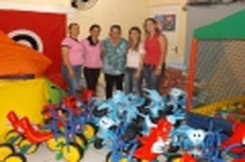 Aquisi??o de Produtos de Cama/Banho, Triciclos e Brinquedos para o Centro Municipal de Educa??o Tia Bila.