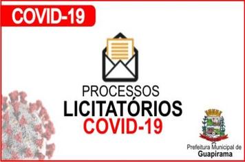 INFORMATIVO COVID 19 - LICITAÇÃO