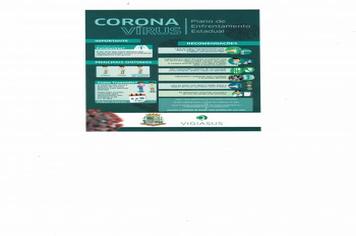 CORONA VÍRUS / PLANO DE ENFRENTAMENTO ESTADUAL
