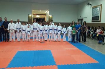 ENTREGA DE KIMONO E TROCA DE FAIXA