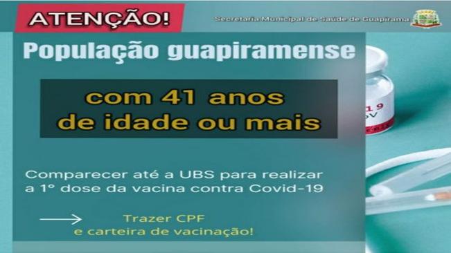 INFORMATIVO SOBRE A VACINAÇÃO