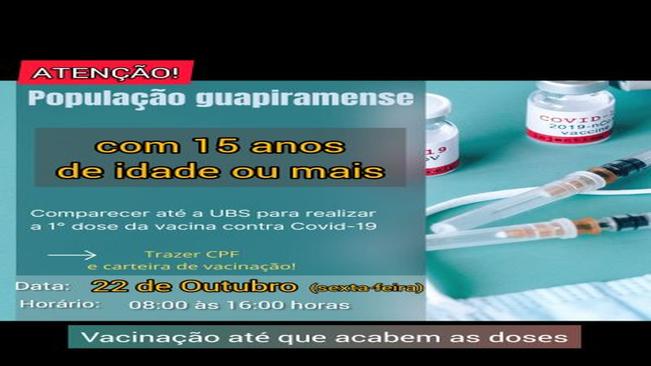 INFORMATIVO SOBRE A VACINAÇÃO