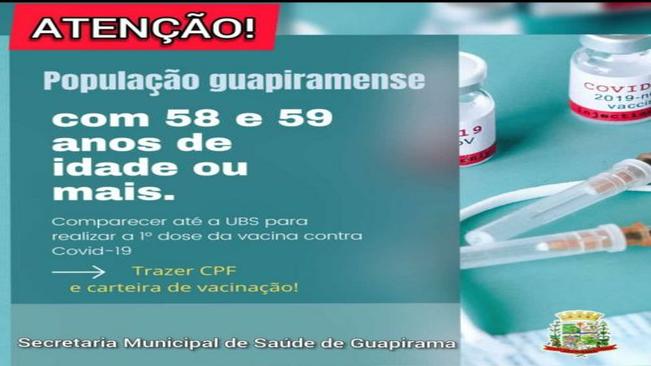 INFORMATIVO SOBRE A VACINAÇÃO