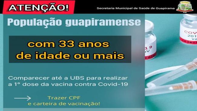 INFORMATIVO SOBRE A VACINAÇÃO