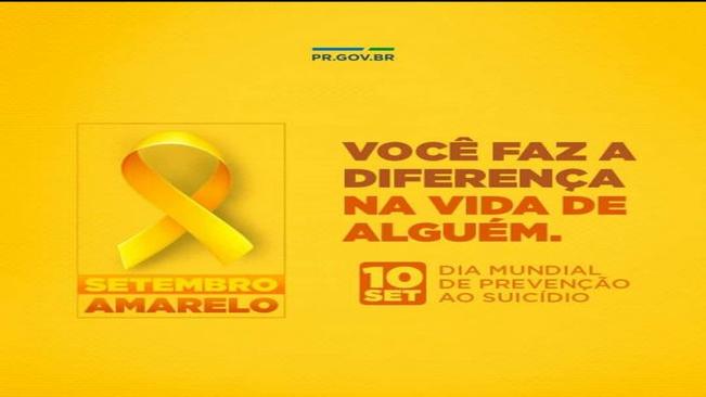 10 DE SETEMBRO: DIA MUNDIAL DE PREVENÇÃO AO SUICÍDIO.