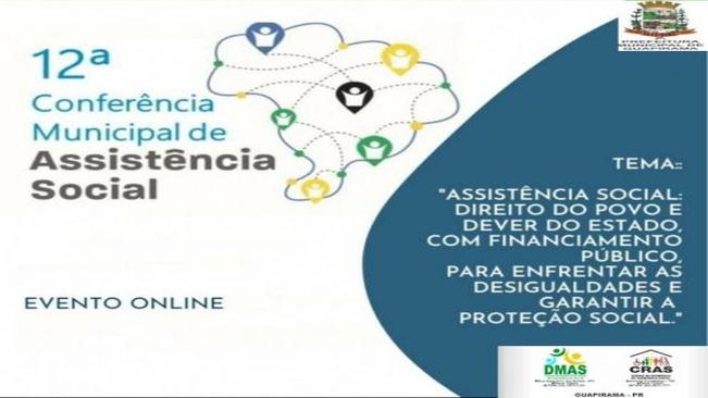 XII Conferência Municipal de Assistência Social.