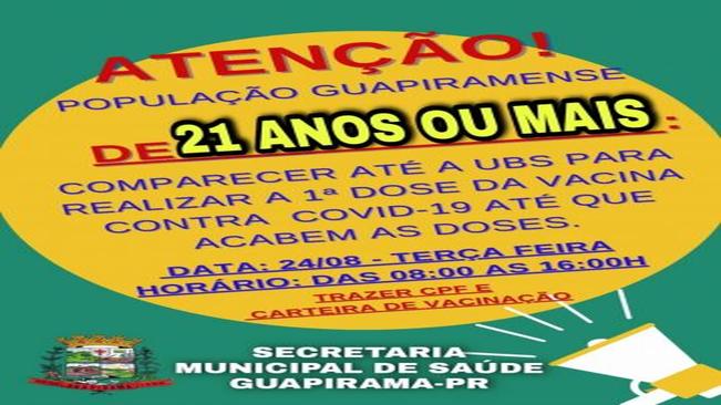 INFORMATIVO SOBRE A VACINAÇÃO