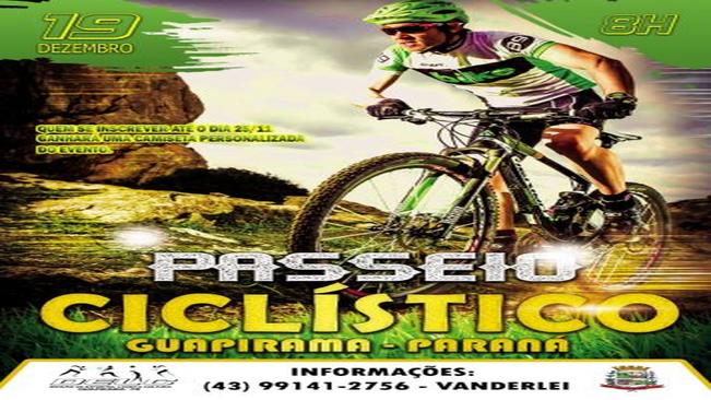 Vem aí !!! O primeiro passeio ciclístico de Guapirama-PR