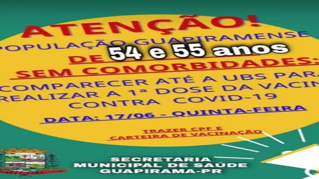 INFORMATIVO SOBRE A VACINAÇÃO