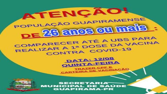 INFORMATIVO SOBRE A VACINAÇÃO